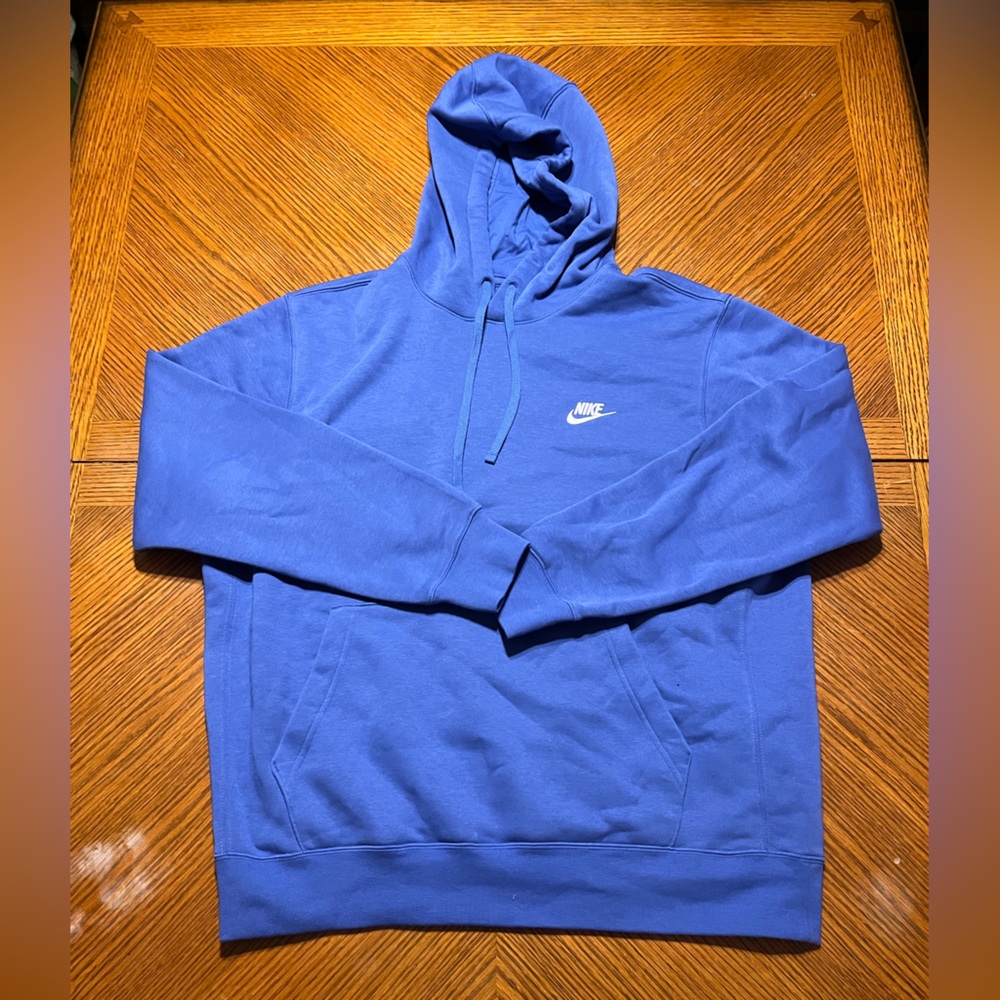 Mens Blue Nike sweatshirt
